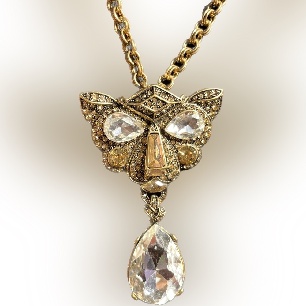 Amazing rare Óscar de la Renta Panther necklace - Picture 4 of 16